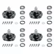 Camso R4S/T4S/X4S/UTV 4S1 Hub axle kit 4pcs Kubota - Mönkijän telasarjojen varaosat - D539672 - 1