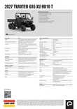 Can-Am 27 Traxter 6X6 XU HD10 T1b - 60km/h Compass Green - Can-Am mönkijät 2027 mallisto - 146982 - 3