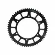 Forte Takaratas 58 hammasta (420) Ø136mm Musta Alu. Fantic 50cc 20- - Mopon Takarattaat - D479802 - 1