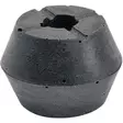 Fox Bumper: B/O [Ø 0.498 Shaft 1.054 TLG] MCU Black Elliptical - Moottorikelkan iskarien varaosat & öljyt - D131242 - 1