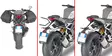 Givi TUB.HOLDER TRIUM.SPEED TRIPLE 1200RS'21 - Moottoripyörän laukkujen kiinnityssarjat - D438642 - 1