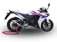 GPR Honda Cbr 500 R 2012/16 EC-Approv. slip-on exhaust Deeptone Inox - Moottoripyörän äänenvaimentimet - D427282 - 4