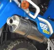 GPR Kawasaki Klx 650 R 1993/02 EC-Approv. slip-on exhaust Trioval - Moottoripyörän äänenvaimentimet - D427682 - 6