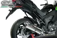 GPR Kawasaki Versys 1000 i.e. 2015/16 e3 EC-Approv. slip-on exhaust Trioval - Moottoripyörän äänenvaimentimet - D427732 - 5