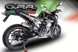 GPR Ktm Duke 790 2017/20 e4 Racing slip-on exhaust Deeptone Inox - Moottoripyörän äänenvaimentimet - D428062 - 4