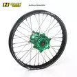 Haan wheel KX 250 / KXF 450 03-16 19-2,15 A60 RIM/GREEN HUB - Moottoripyörän täydelliset vanteet - D200772 - 1