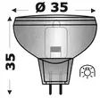 Halogen G4 12V 20W - Veneen Polttimot - D123822 - 2