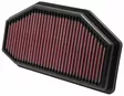 K&N Airfilter Triumph Speed Triple: 2011 - Moottoripyörän ilmansuodattimet - D540712 - 1