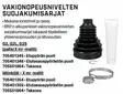 NIVELEN SUOJAKUMI G2 ETU ULOMPI - Mönkijän vetonivelen suojakumisarjat - 72052 - 1