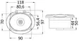 Osculati Elissa quick fitting hose connector for deck washdown - Suihkut & sekoittimet - D361222 - 2