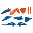 Polisport full kit KTM SX/SXF(19-22) BLUE/ORANGE (1) - Moottoripyörän muovisarjat - D400442 - 1