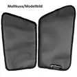 Polisport Mesh radiator louvers CR125/250 (2004) black (20) - Moottoripyörän jäähdyttimen suojat - D344472 - 1