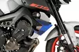 Puig Downforce Naked Side Spoilers Yamaha Mt-09 17'- C/Blue - Moottoripyörän katteet & tuulenohjaimet - D407042 - 1
