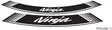 Puig Kit 8 Rim Strips Ninja C/White - Moottoripyörän vanneteipit - D298672 - 1
