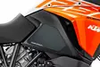 Puig Lateral Tank Pads Ktm C/Black - Moottoripyörän tankinsuojat - D337472 - 1