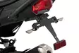 Puig License Support Kawasaki X-Versys 17-18' C/Black - Moottoripyörän kilven kiinnikket - D302612 - 1