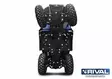 Rival Muovinen Pohjapanssari 10mm CF Moto CForce 450 520 2022- - Mönkijän pohjapanssarit - D500112 - 2