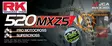 RK MM520MXZ5 Offroad Pro ketju Vihreä +CL (Jousil.) - Ketjut 520 - D501502 - 1