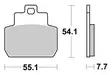 Sbs Jarrupalat Ceramic - Moottoripyörän jarrupalat - D220602 - 1