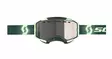 Scott Goggle Fury Snow Cross dark green/mint green / enhancer silver chrome - Kelkkailu ajolasit & linssit - D485562 - 2