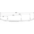 Sno-X Slasher Six Ohjausrauta pari 6" Kovametalli - Moottorikelkan ohjausraudat - D500012 - 1