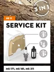 STIHL MOOTTORISAHAN HUOLTOSARJA (MS171, MS181, MS211) - Stihl Terälaitteet & tarvikkeet - 117842 - 1