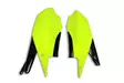 UFO Sivunumerokilvet YZ250F 19-23 YZ450F 18-22 Fluo Yellow DFLU - Moottoripyörän numerokilvet - D434902 - 1