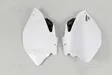 UFO Sivunumerokilvet YZF250/450 06-09 Valkoinen 046 - Moottoripyörän sivupaneelit - D219572 - 1