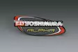 Yoshimura Yoshimura Muffler Name Badge Stainless Alpha and Alpha Taper - Moottoripyörän äänenvaimentimen varaosat - D417772 - 1