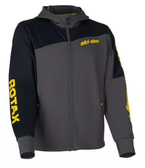 Men's Ski-Doo X-Team Edition Sno-X Zip-up Charcoal Grey - Ski-Doo Vapaa-aika - 141562 - 1