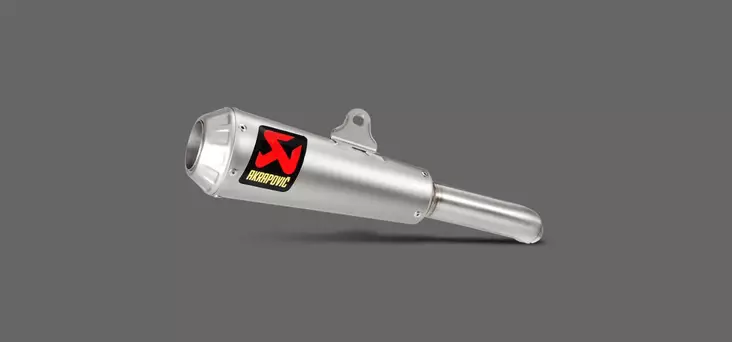 Acrapovic Slip-On Line (Titaani) Kawasaki Ninja 250SL 15-17 Ninja 125/Z125 19- - Moottoripyörän äänenvaimentimet - D309982 - 1