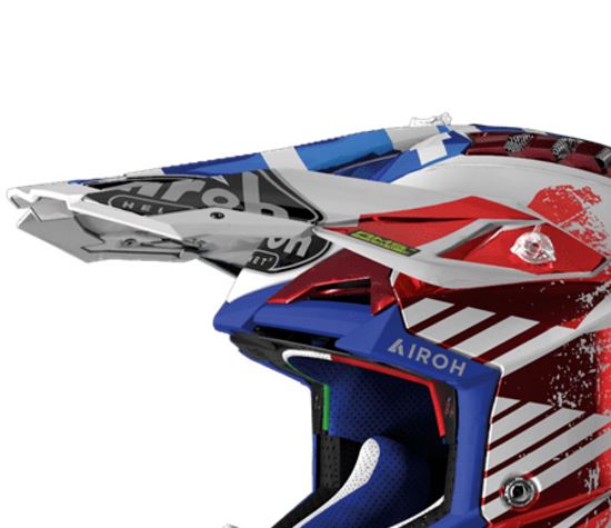 Airoh Aviator 3 Lippa Six Days Italy 21 - Offroad kypärien lipat - D437052 - 1