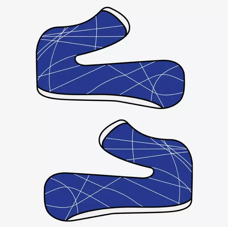 Airoh Aviator 3 Pestävät poskipalat sininen - Muut varaosat - D388352 - 1