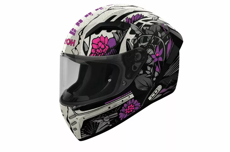 Airoh Kypärä Connor Bloom kiiltävä - Umpikypärät - D536352 - 1