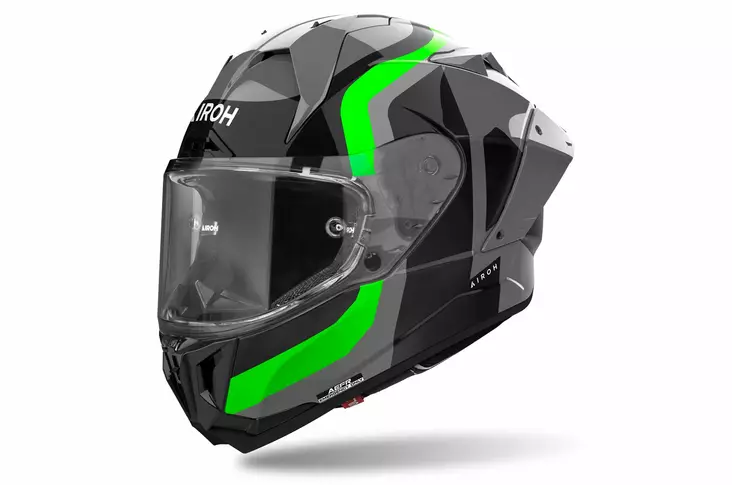 Airoh Kypärä GP 800 Competition Vihreä Fluo Kiiltävä - Umpikypärät - D506802 - 1