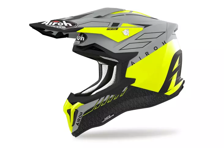 Airoh Kypärä Strycker Skin Keltainen Matta - Offroad-kypärät - D448842 - 1
