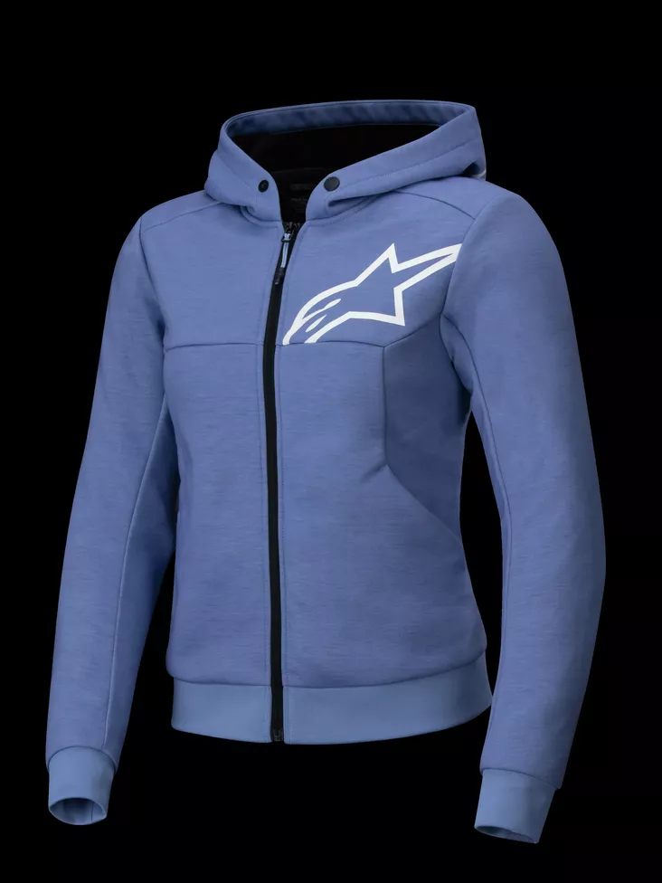 Alpinestars Ajohuppari Naisten Chrome v2 Sininen/Violetti - Kevyet moottoripyörätakit - D505442 - 1