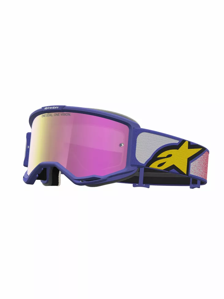 Alpinestars Ajolasit Vision 5 Drag Punainen Lila Peili Pinkki - Offroad ajolasit - D543992 - 1