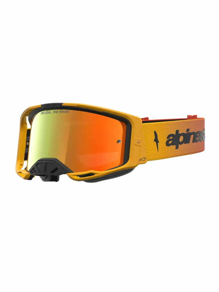 Alpinestars Ajolasit Vision 8 Amber Punainen Musta Peili Punainen - Offroad ajolasit - D543982 - 1
