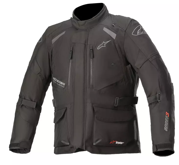 Alpinestars Ajotakki Andes v3 Drystar Musta - Kalvolliset moottoripyörätakit - D351492 - 1