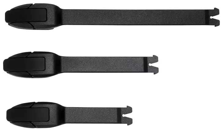 Alpinestars Buckle/Strap Nylon (New Tech 6 New Tech 6s) musta - Offroad ajosaappaiden varaosat - D208992 - 1