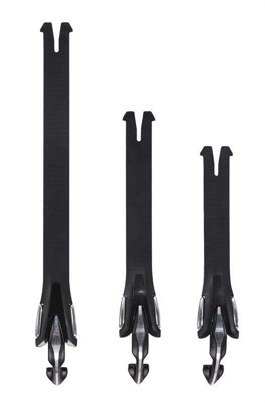 Alpinestars Buckle Strap set Tech 10 Musta 2019- - Offroad ajosaappaiden varaosat - D267952 - 1