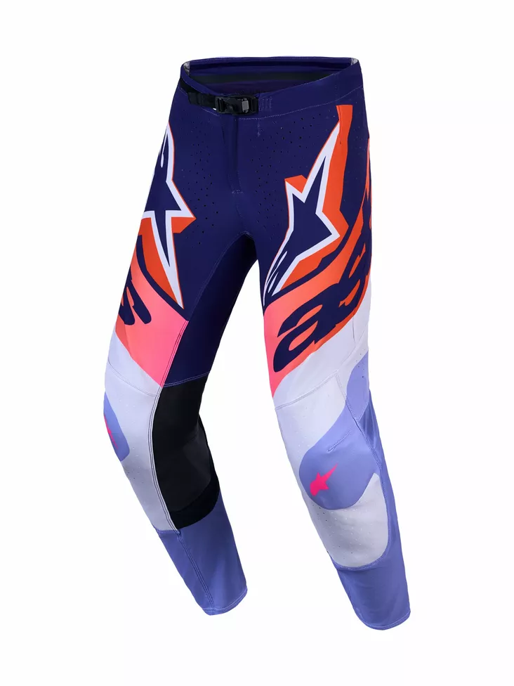 Alpinestars Housut Supertech Dyna Violetti/Lila/Pinkki Fluo - Motocross housut MX - D540892 - 1