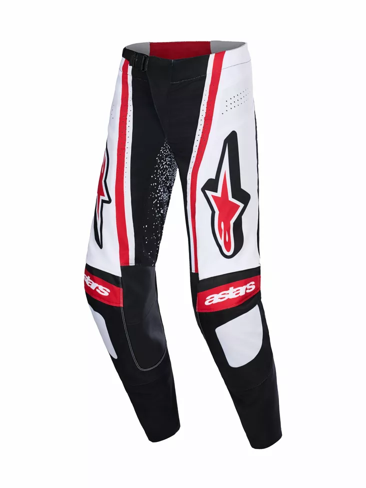 Alpinestars Housut Techstar Nomur Musta/Valkoinen/Punainen - Motocross housut MX - D512712 - 1