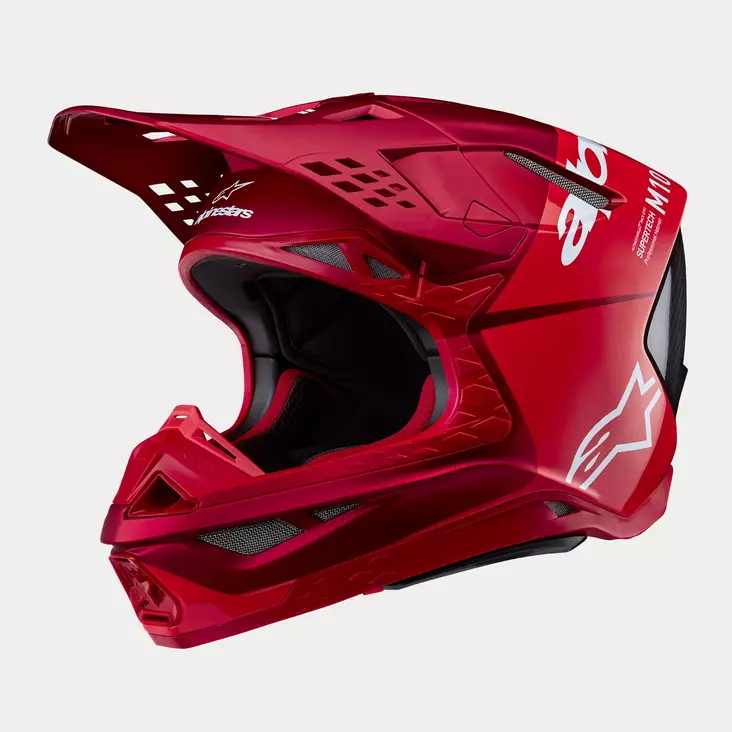Alpinestars Kypärä S-M10 2206 Flood Punainen Fluo - Offroad-kypärät - D471232 - 1