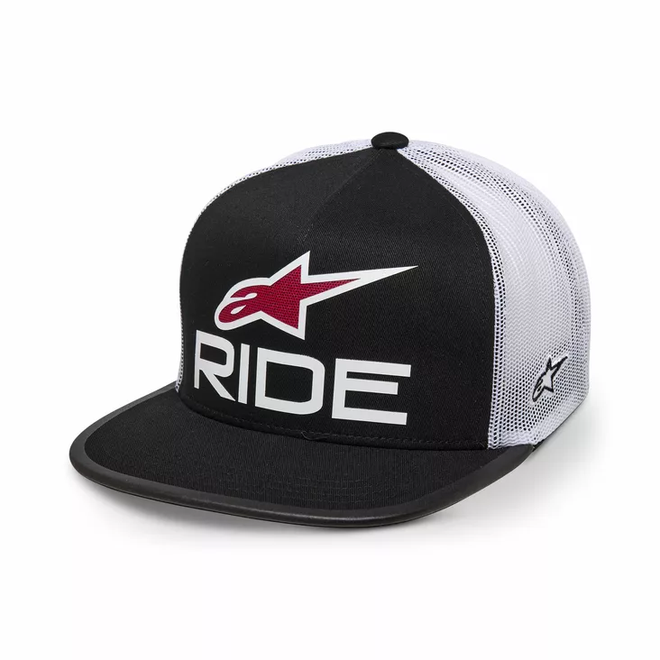 Alpinestars Ride 4.0 Trucker Hat Black/Red/White - Pipot & lippikset - D523292 - 1