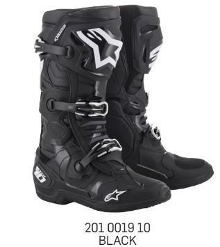 Alpinestars Saapas Tech 10 Musta - Offroad ajosaappaat - D359142 - 1
