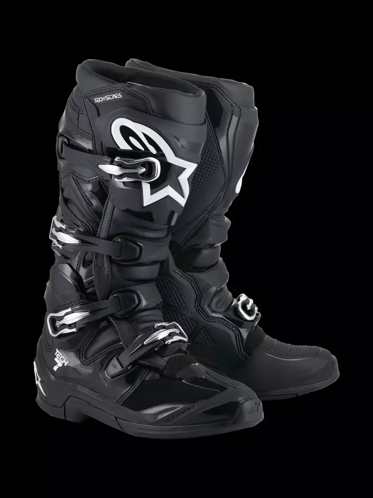 Alpinestars Saapas Tech 7 Musta - Offroad ajosaappaat - D495402 - 1