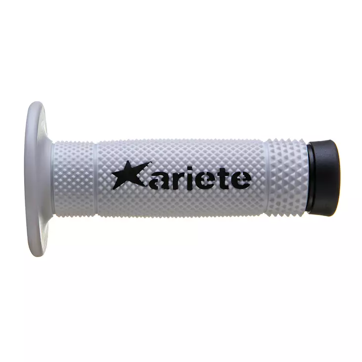 Ariete Vulcan Off-Road Grips Black-White - Moottoripyörän kahvakumit - D332382 - 1