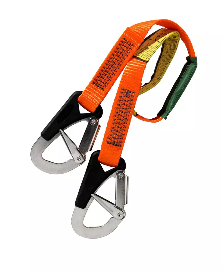 Baltic Basic turvaköysi kahdella koukulla 1m - Veneilijän turvavaljaat & turvaköydet - D188862 - 1